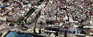 Bone - Port et Ville - Vue aerienne panoramique